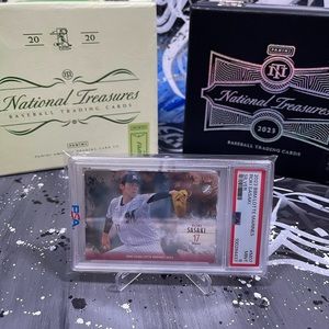 Panini National Treasures Baseball Trading Cards
